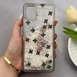 قاب گوشی Galaxy A31 سامسونگ اکلیلی شفاف لاکچری محافظ لنزدار طرح گل کد 160732
