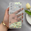 قاب گوشی Galaxy A34 سامسونگ اکلیلی شفاف لاکچری محافظ لنزدار طرح پاپیون کد 160743