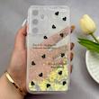 قاب گوشی Galaxy A35 سامسونگ اکلیلی شفاف لاکچری محافظ لنزدار طرح قلب کد 160751