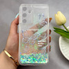 قاب گوشی Galaxy A35 سامسونگ اکلیلی شفاف لاکچری محافظ لنزدار طرح پروانه کد 160754