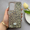 قاب گوشی Galaxy A36 سامسونگ اکلیلی شفاف لاکچری محافظ لنزدار طرح پلنگی کد 160758