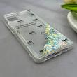 قاب گوشی Galaxy A51 سامسونگ اکلیلی شفاف لاکچری محافظ لنزدار طرح پاپیون کد 160765