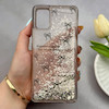 قاب گوشی Galaxy A51 سامسونگ اکلیلی شفاف لاکچری محافظ لنزدار طرح پاپیون کد 160768