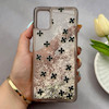 قاب گوشی Galaxy A51 سامسونگ اکلیلی شفاف لاکچری محافظ لنزدار طرح گل کد 160771