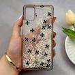 قاب گوشی Galaxy A51 سامسونگ اکلیلی شفاف لاکچری محافظ لنزدار طرح گل کد 160771