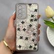 قاب گوشی Galaxy A53 سامسونگ اکلیلی شفاف لاکچری محافظ لنزدار طرح گل کد 160777