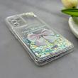قاب گوشی Galaxy A53 سامسونگ اکلیلی شفاف لاکچری محافظ لنزدار طرح پاپیون کد 160783