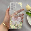 قاب گوشی Galaxy A53 سامسونگ اکلیلی شفاف لاکچری محافظ لنزدار طرح پاپیون کد 160783