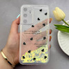 قاب گوشی Galaxy A55 سامسونگ اکلیلی شفاف لاکچری محافظ لنزدار طرح قلب کد 160799