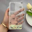 قاب گوشی Galaxy A56 سامسونگ اکلیلی شفاف لاکچری محافظ لنزدار طرح پاپیون کد 160806