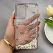 قاب گوشی Galaxy A56 سامسونگ اکلیلی شفاف لاکچری محافظ لنزدار طرح پاپیون کد 160807