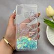 قاب گوشی Galaxy A11 - M11 سامسونگ اکلیلی شفاف لاکچری محافظ لنزدار طرح پروانه کد 160815