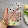 قاب گوشی Galaxy A11 - M11 سامسونگ اکلیلی شفاف لاکچری محافظ لنزدار طرح قلب کد 160818
