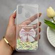 قاب گوشی Galaxy A11 - M11 سامسونگ اکلیلی شفاف لاکچری محافظ لنزدار طرح پاپیون کد 160821