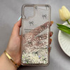 قاب گوشی Galaxy A12 - M12 سامسونگ اکلیلی شفاف لاکچری محافظ لنزدار طرح پاپیون کد 160825