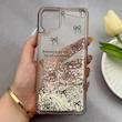 قاب گوشی Galaxy A12 - M12 سامسونگ اکلیلی شفاف لاکچری محافظ لنزدار طرح پاپیون کد 160825