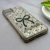 قاب گوشی Galaxy A12 - M12 سامسونگ اکلیلی شفاف لاکچری محافظ لنزدار طرح پاپیون کد 160828