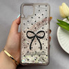 قاب گوشی Galaxy A12 - M12 سامسونگ اکلیلی شفاف لاکچری محافظ لنزدار طرح پاپیون کد 160828