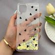 قاب گوشی Galaxy A12 - M12 سامسونگ اکلیلی شفاف لاکچری محافظ لنزدار طرح قلب کد 160831