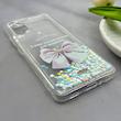 قاب گوشی Galaxy A32 4G سامسونگ اکلیلی شفاف لاکچری محافظ لنزدار طرح پاپیون کد 160847