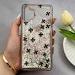 قاب گوشی Galaxy A32 4G سامسونگ اکلیلی شفاف لاکچری محافظ لنزدار طرح گل کد 160849