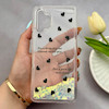 قاب گوشی Galaxy A32 4G سامسونگ اکلیلی شفاف لاکچری محافظ لنزدار طرح قلب کد 160851