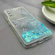 قاب گوشی Galaxy S20 FE سامسونگ اکلیلی شفاف لاکچری محافظ لنزدار طرح پروانه کد 160871
