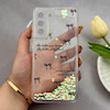 قاب گوشی Galaxy S21 FE سامسونگ اکلیلی شفاف لاکچری محافظ لنزدار طرح پاپیون کد 160882