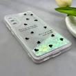 قاب گوشی Galaxy S21 FE سامسونگ اکلیلی شفاف لاکچری محافظ لنزدار طرح قلب کد 160886