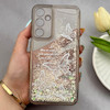 قاب گوشی Galaxy S23 FE سامسونگ اکلیلی شفاف لاکچری محافظ لنزدار طرح پروانه کد 160891