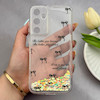 قاب گوشی Galaxy S23 FE سامسونگ اکلیلی شفاف لاکچری محافظ لنزدار طرح پاپیون کد 160897
