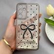 قاب گوشی Galaxy S23 FE سامسونگ اکلیلی شفاف لاکچری محافظ لنزدار طرح پاپیون کد 160898