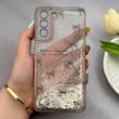 قاب گوشی Galaxy S23 FE سامسونگ اکلیلی شفاف لاکچری محافظ لنزدار طرح پاپیون کد 160899