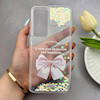 قاب گوشی Galaxy S24 FE سامسونگ اکلیلی شفاف لاکچری محافظ لنزدار طرح پاپیون کد 160902