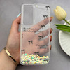 قاب گوشی Galaxy S24 FE سامسونگ اکلیلی شفاف لاکچری محافظ لنزدار طرح پاپیون کد 160903