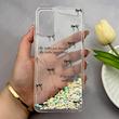 قاب گوشی Poco M3 - Redmi 9T شیائومی اکلیلی شفاف لاکچری محافظ لنزدار طرح پاپیون کد 160924