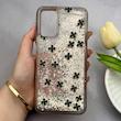 قاب گوشی Poco M3 - Redmi 9T شیائومی اکلیلی شفاف لاکچری محافظ لنزدار طرح گل کد 160926