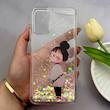 قاب گوشی Poco M3 - Redmi 9T شیائومی اکلیلی شفاف لاکچری محافظ لنزدار طرح دخترونه کد 160928