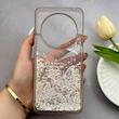 قاب گوشی Redmi 14C - Poco C75 - Redmi A4 شیائومی اکلیلی شفاف لاکچری محافظ لنزدار طرح پروانه کد 160991