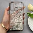 قاب گوشی Redmi Note 8 - Redmi Note 8 2021 شیائومی اکلیلی شفاف لاکچری محافظ لنزدار طرح پاپیون کد 161035