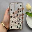 قاب گوشی Redmi Note 8 Pro شیائومی اکلیلی شفاف لاکچری محافظ لنزدار طرح گل کد 161044