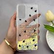 قاب گوشی Redmi Note 12S شیائومی اکلیلی شفاف لاکچری محافظ لنزدار طرح قلب کد 161090