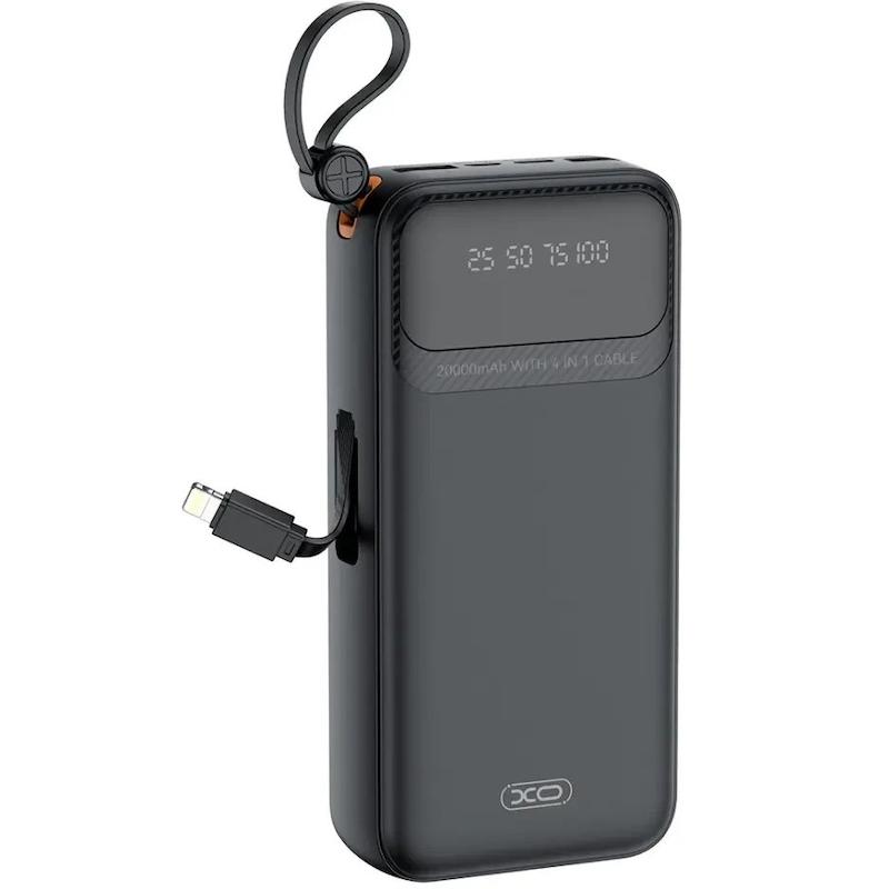 پاوربانک فست شارژ XO 20000mAh مدل XO-PR279 10W مشکی کد 99508