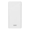 پاوربانک فست شارژ BUKU 10000mAh لیتیوم پلیمری مدل PB-101 سفید کد 99509