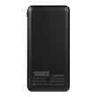 پاوربانک فست شارژ BUKU 10000mAh لیتیوم پلیمری مدل PB-105 12W مشکی کد 99511