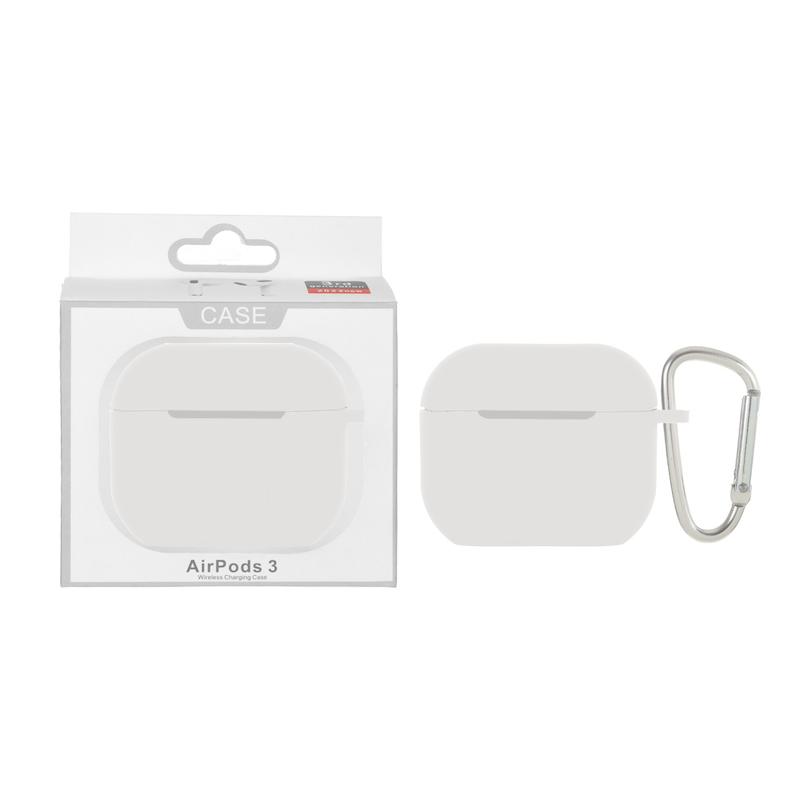 کاور محافظ سیلیکونی پاک کنی مدل Apple Airpods 3 - سفید 140366