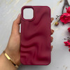 قاب گوشی iPhone 11 آیفون سیلیکونی مینیمال موج دار مات برجسته Waves Matte کد 158199
