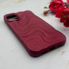 قاب گوشی iPhone 11 آیفون سیلیکونی مینیمال موج دار مات برجسته Waves Matte کد 158199