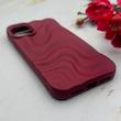 قاب گوشی iPhone 11 آیفون سیلیکونی مینیمال موج دار مات برجسته Waves Matte کد 158199