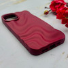 قاب گوشی iPhone 13 - iPhone 14 آیفون سیلیکونی مینیمال موج دار مات برجسته Waves Matte کد 158202